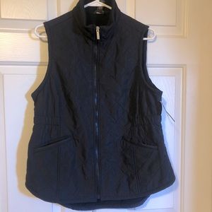 NWT Bit & Bridle Black Vest